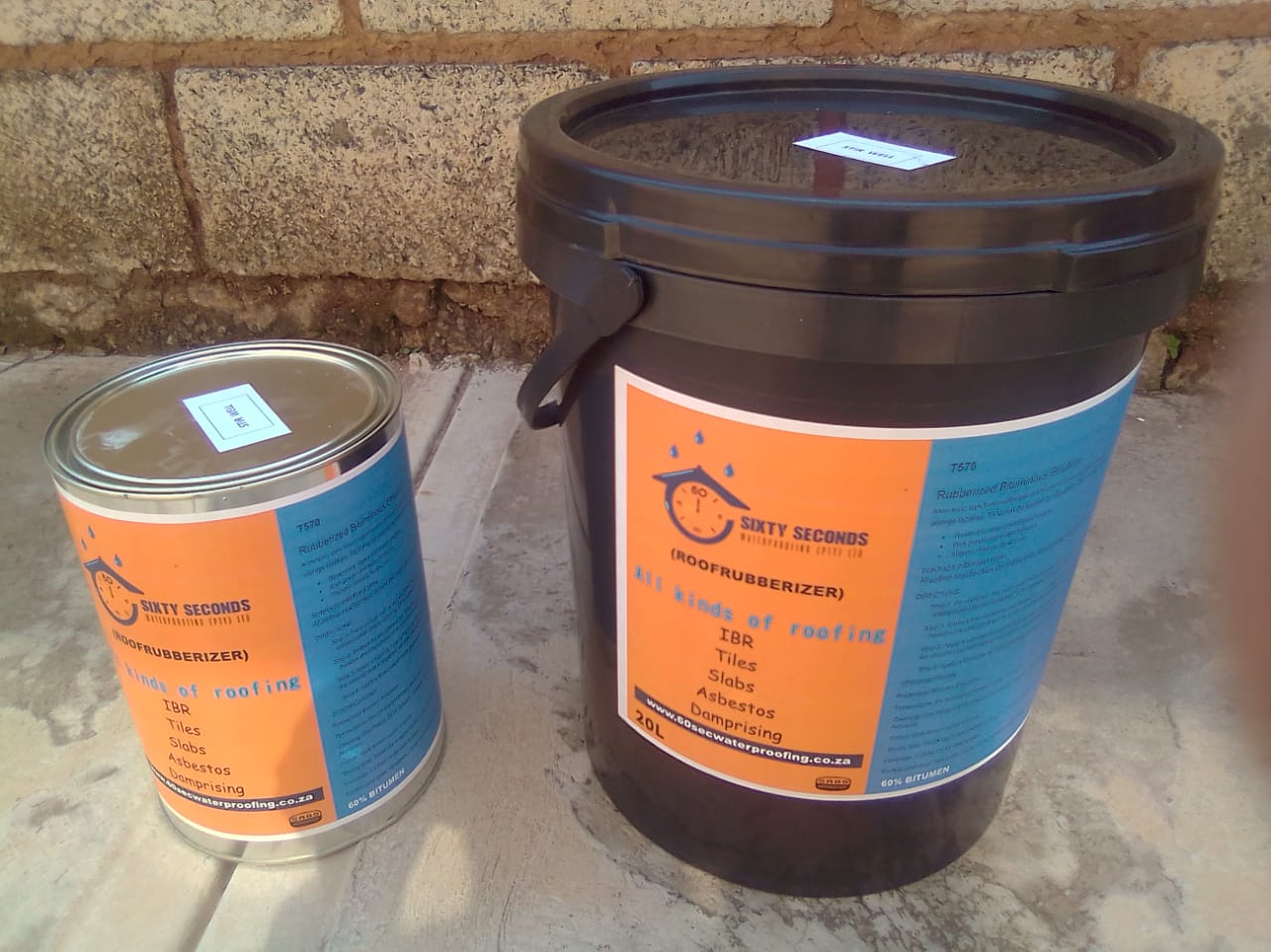 Waterproofing Roofrubberizer 5L & 20L